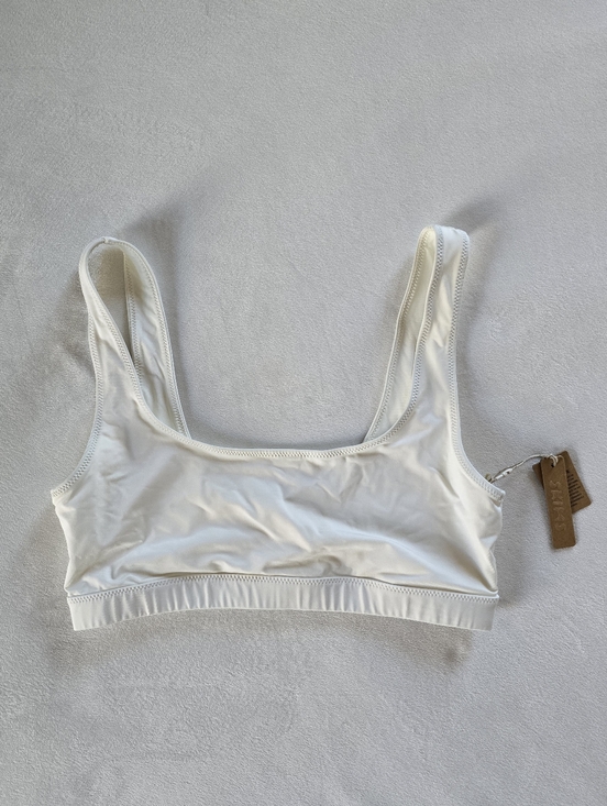 SKIMS Other - SKIMS▪️Recycled Swim Scoop Tank Bikini Top in Cotton